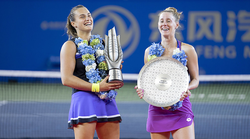 Арина Соболенко стала победительницей теннисного турнира в Ухане