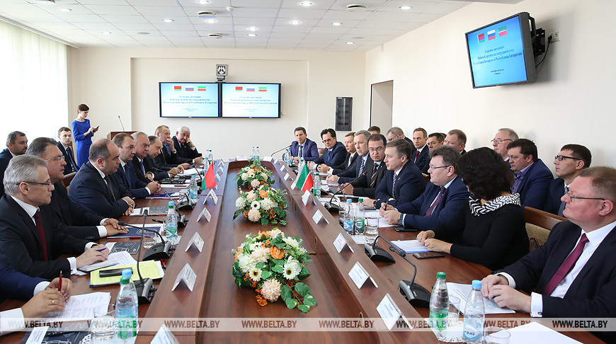 Ляшенко принял участие в заседании рабочей группы по сотрудничеству Беларуси и Татарстана