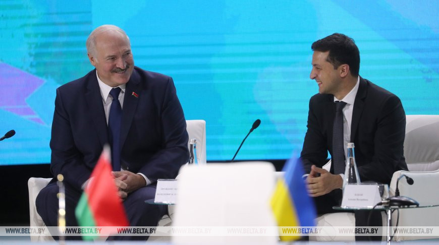 Лукашенко и Зеленский приняли участие в заседании II Форума регионов Беларуси и Украины