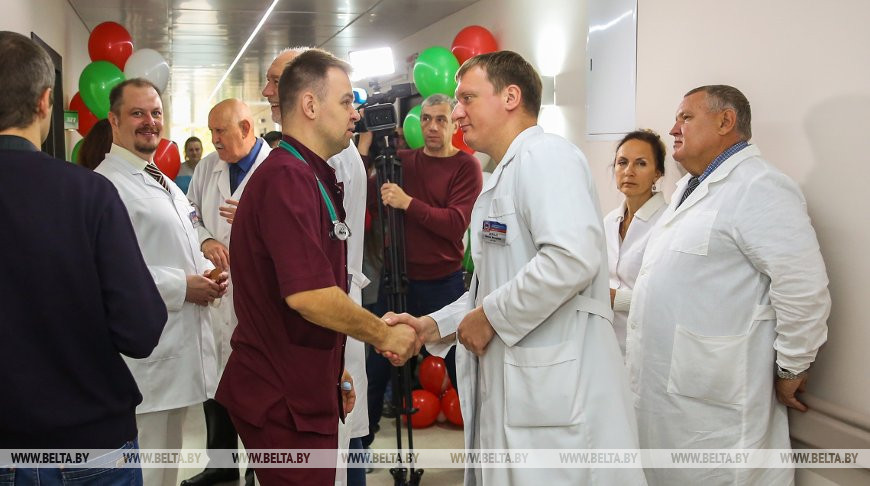 Нейрохирургическое отделение открылось в Брестской областной больнице после реконструкции
