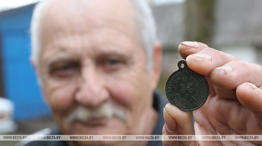 Медаль за участие в переписи 1897 года нашли в Шумилинском районе