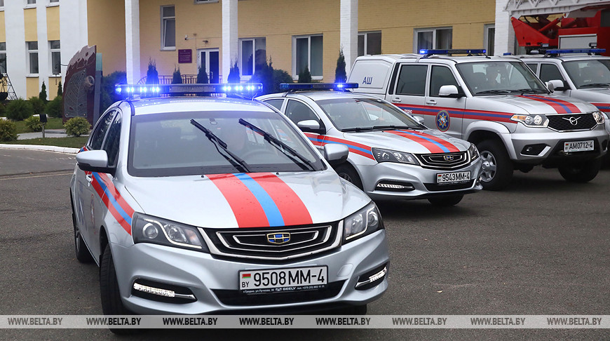 Гродненские спасатели получили новые служебные автомобили