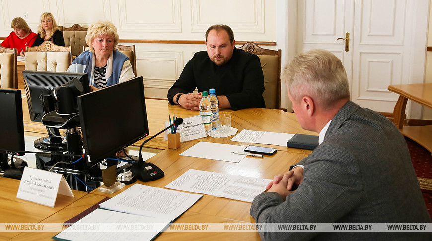 Маркевич провел личный прием граждан в Барановичском райисполкоме