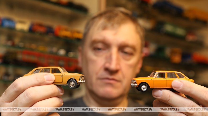 Около 900 моделей миниатюрных машин собрал витебчанин Борис Геворков