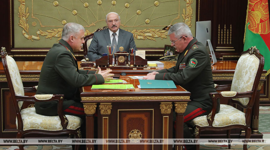 Лукашенко обсудил с Засем и Лаппо сотрудничество с Россией на общей границе