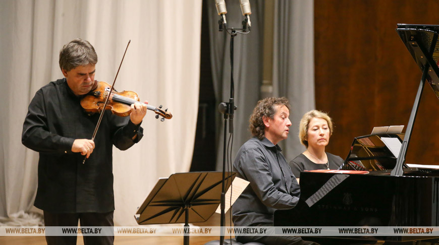 Известные румынские музыканты выступили в Белгосфилармонии