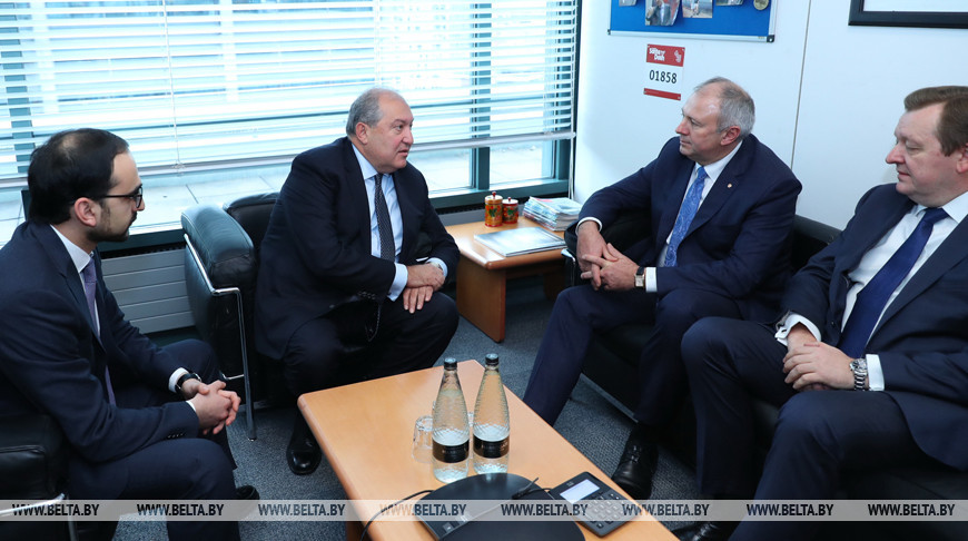 Румас встретился с президентом Армении