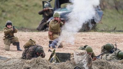 День артиллериста отпраздновали на "Линии Сталина"