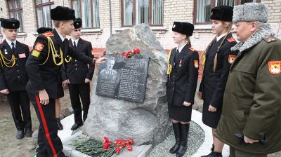 Вахты памяти проходят в школах Гомеля в честь 76-й годовщины освобождения от немецко-фашистских захватчиков