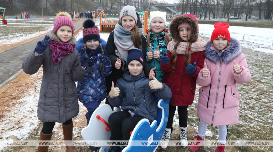 Инклюзивный детский парк открылся в Витебске