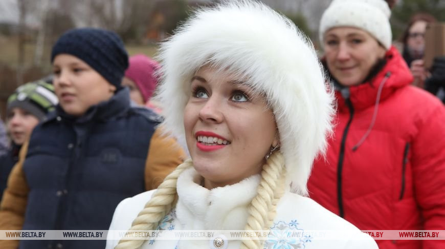 В нацпарке "Припятский" открылась усадьба полесского Деда Мороза