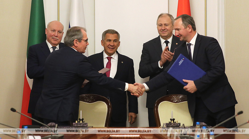 Ряд соглашений подписан по итогам переговоров Румаса и Минниханова
