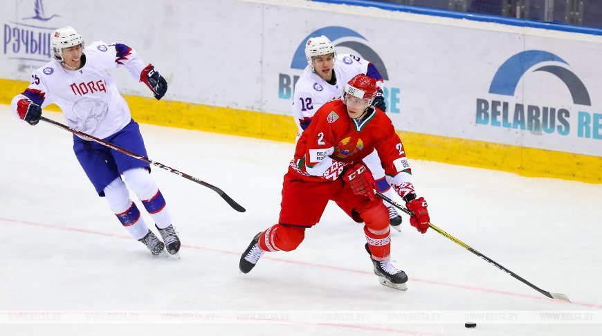 Белорусские хоккеисты уступили норвежцам на молодежном ЧМ