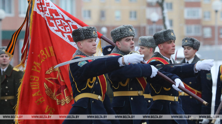 Витебская 103-я десантная бригада отпраздновала 75-летие