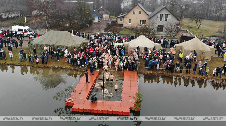 Крещенские купания прошли в Гродно