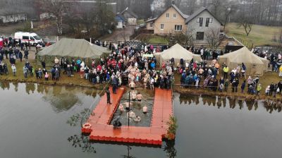 Крещенские купания прошли в Гродно