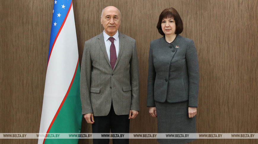 Кочанова встретилась с послом Узбекистана