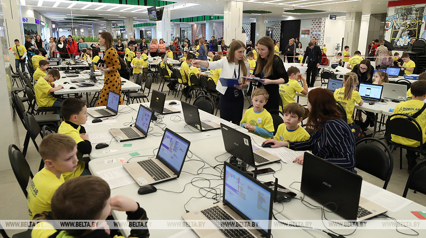 Детский турнир по робототехнике состоялся в Минске