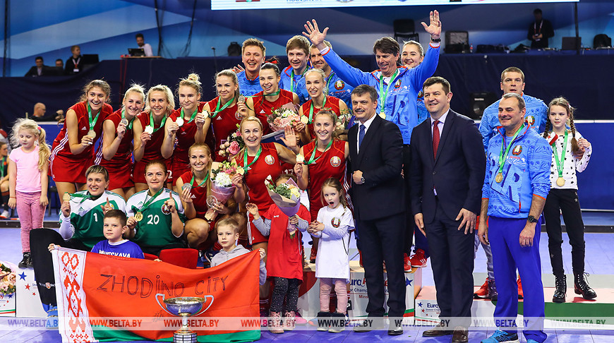 Женская сборная Беларуси выиграла чемпионат Европы по индор-хоккею в Минске