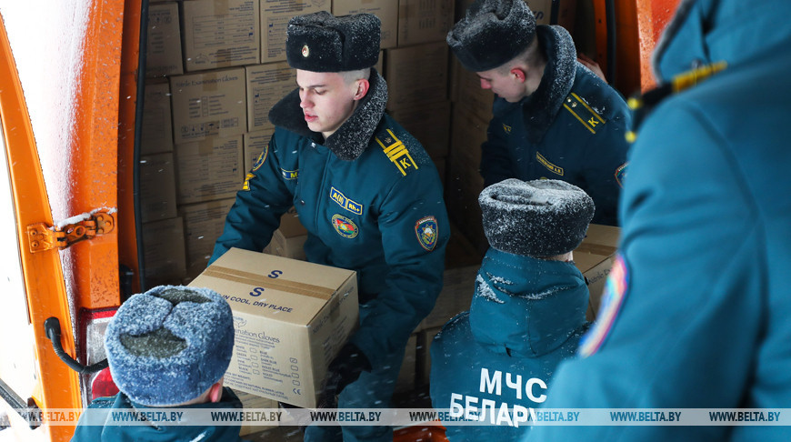Беларусь отправляет гуманитарную помощь в КНР