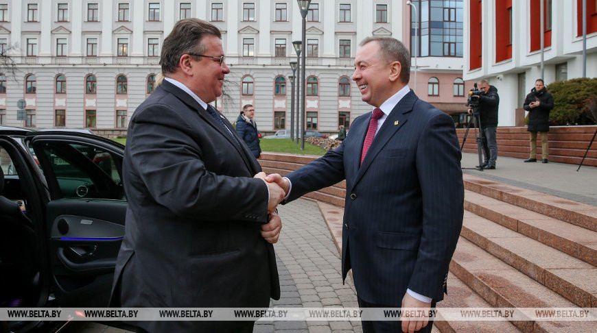 Макей встретился с министром иностранных дел Литвы