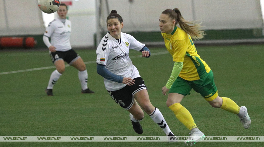 В Гродно впервые проходит международный турнир по футболу среди женских команд