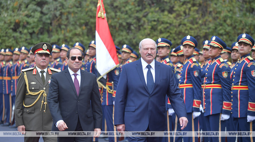 Лукашенко встретился с Абдель Фаттахом ас-Сиси