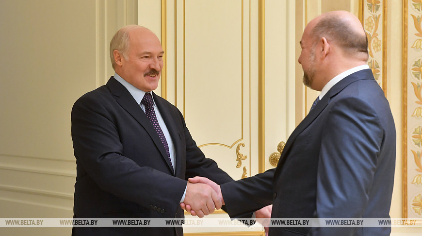 Лукашенко встретился с губернатором Архангельской области России Игорем Орловым