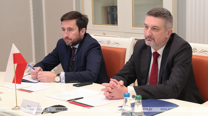 Равков встретился с Чрезвычайным и Полномочным Послом Польши в Беларуси