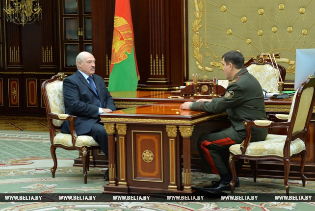 Лукашенко принял с докладом председателя КГБ