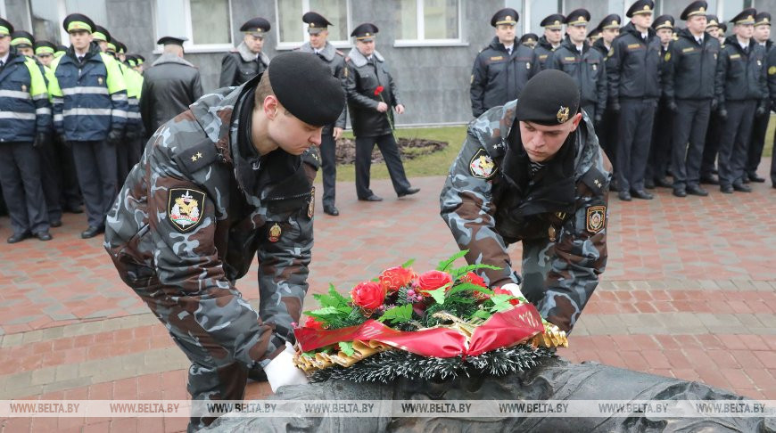 В Витебске прошли торжества, посвященные Дню белорусской милиции