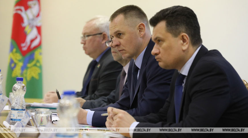 Заседание областного штаба по борьбе с распространением коронавируса прошло в Витебске