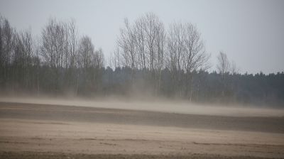 Песчаная буря в Ивьевском районе