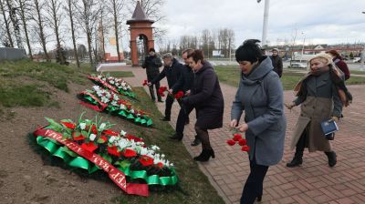 Память узников концлагерей почтили в Витебске