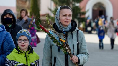 Православные верующие отпраздновали Вербное воскресенье