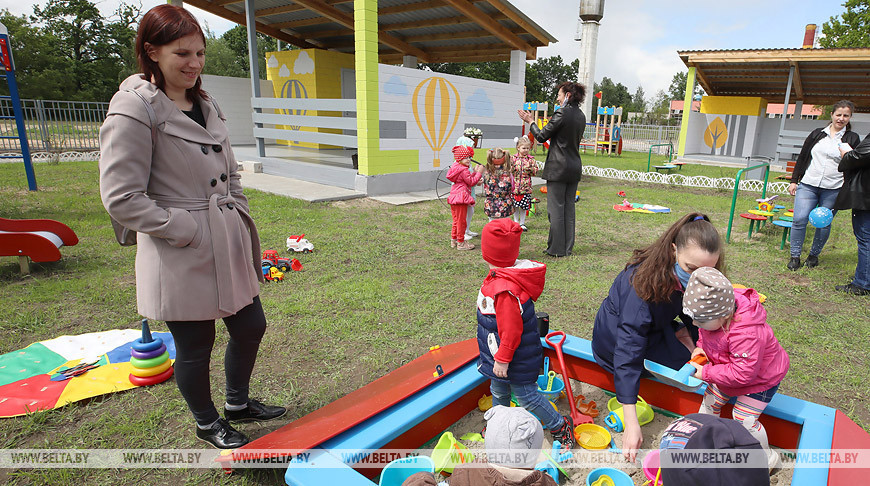 Детский сад на 65 мест открыли в Гомельском районе