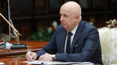 Сивак доложил Лукашенко о ситуации в Минске и градостроительных проектах