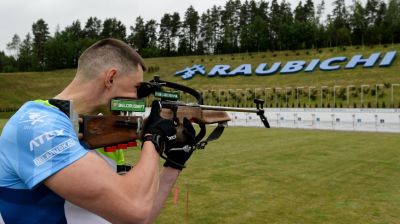 Учебно-тренировочный сбор национальной команды по биатлону проходит в "Раубичах"