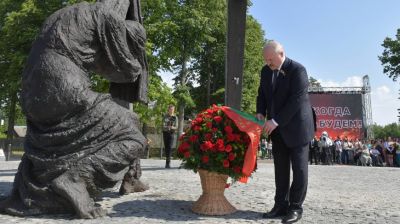 Лукашенко: боль и горе в годы войны стали для белорусов настоящей травмой