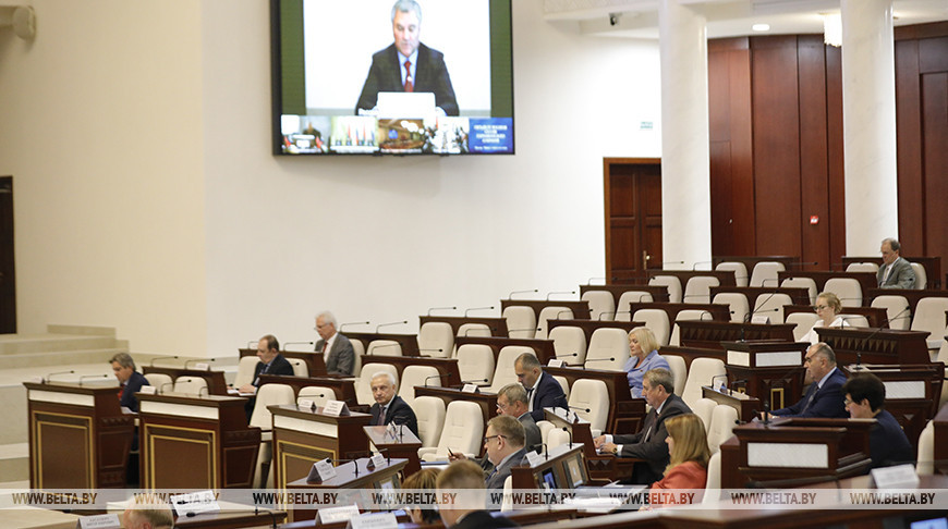 Союзные парламентарии обсудили выполнение плана мероприятий к 75-летию Великой Победы