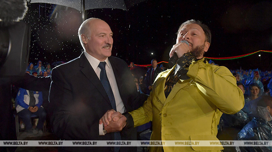 Александр Лукашенко посетил праздник "Александрия собирает друзей"
