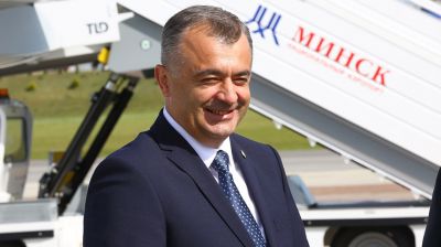 Премьер-министр Молдовы прибыл в Минск