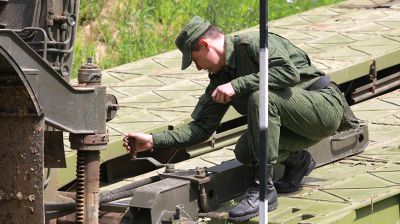 Полевые сборы проходят в 188-й гвардейской инженерной бригаде