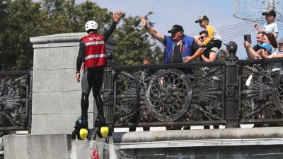 День пожарной службы отпраздновали в Минске