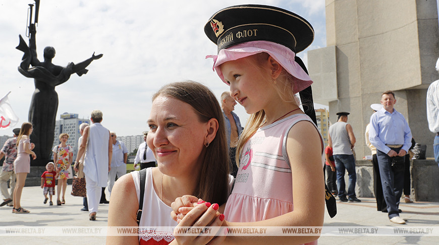 День ВМФ отметили в Минске