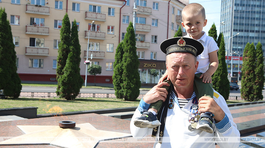 В Гомеле отметили День военно-морского флота