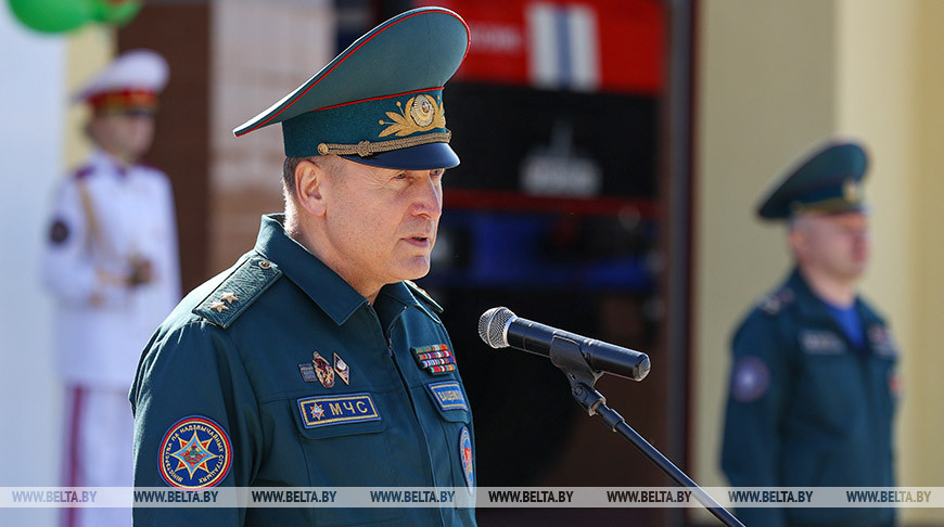 В Логойске открыли пожарное депо