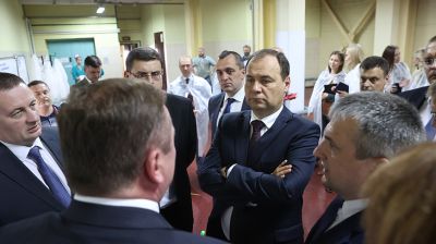 Головченко посетил Слуцкий сахарорафинадный комбинат