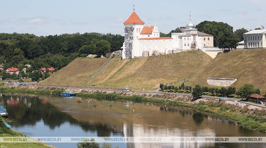 Завершаются строительные работы первой очереди реконструкции Старого замка в Гродно
