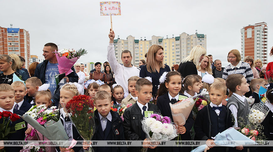 В одном из новых микрорайонов Витебска открыта новая школа